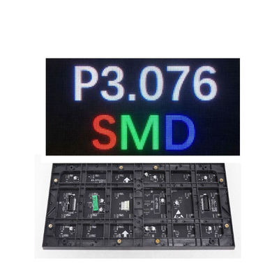 Rgb	Módulo llevado a todo color interior de la exhibición 3.076m m/Smd2121 de la echada del pixel de la pantalla LED de SMD