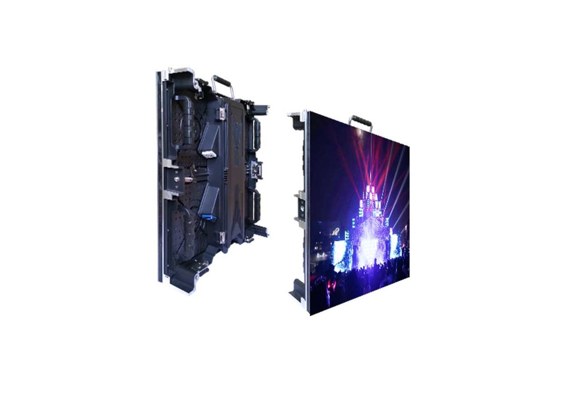 gabinete de pared video interior de alquiler del pixel 14bit LED de la pantalla LED P2.604 de 250X250m m
